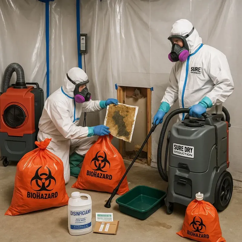 Contaminated Water Handling Protocols process in Monument, CO